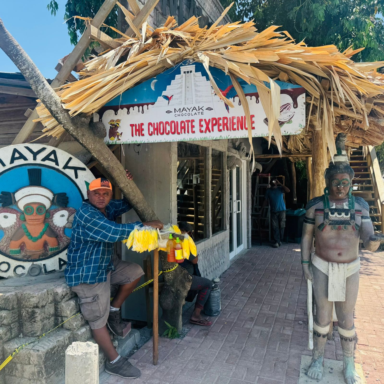 Coastal village market
